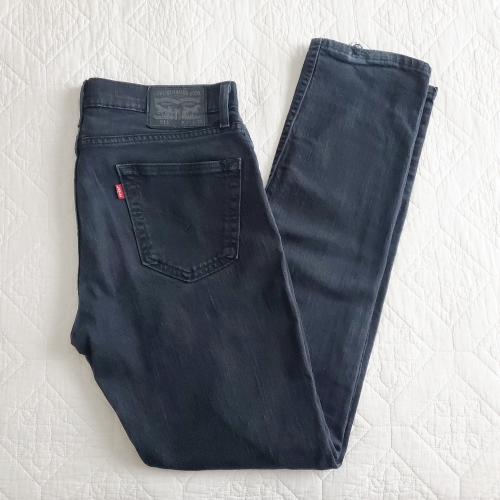 Levi's 511 Black Slim Fit Jeans